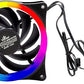 Ventilador Rgb Yeyian Fs1200 Typhoon Serie 1200 Rgb 120Mm P/Gabinete