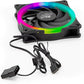 Ventilador Rgb Yeyian Fs1200 Typhoon Serie 1200 Rgb 120Mm P/Gabinete