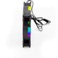 Ventilador Rgb Yeyian Fs1200 Typhoon Serie 1200 Rgb 120Mm P/Gabinete