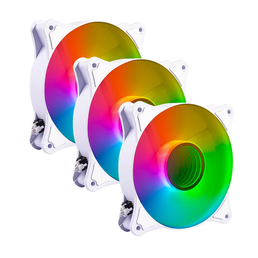 Ventiladores P/Gabinete Balam Rush (Br-937955) Eolox Blaze Ex90Kwrgb120 Mm3 Fanblanco